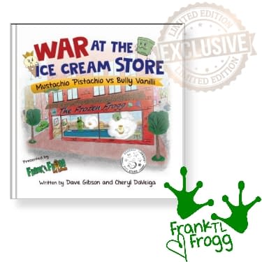 War At The Ice Cream Store Limited Edition Signed By Frank TL Frogg
